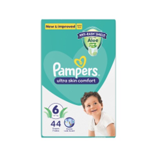 pampers baby dry nappies jumbo pack size 6 44s