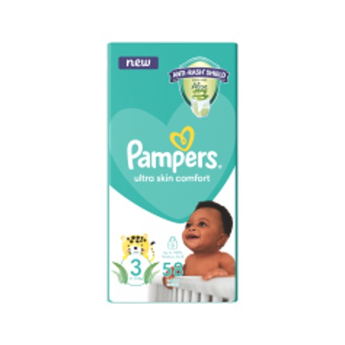 pampers baby dry nappies value pack size 3 58s