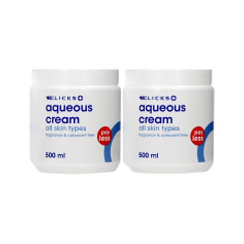 Payless Aqueous Cream Banded Pack 2x500ml