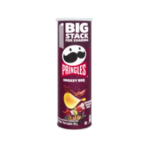 Pringles Potato Chips Bbq 165g