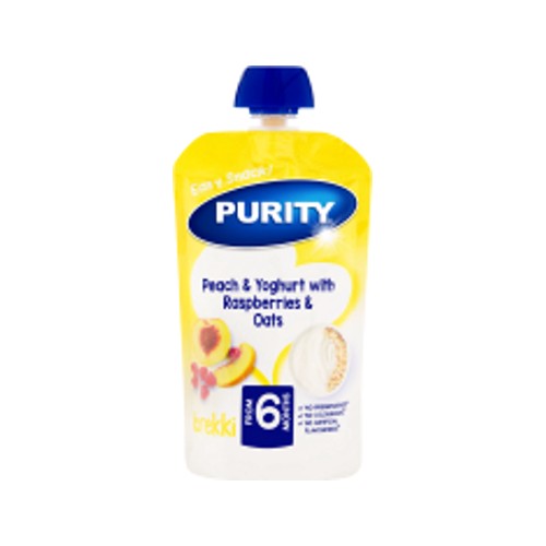 Purity Breakfast Peach & Yoghurt with Raspberry & Oats 110 ml