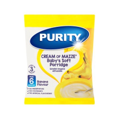 Purity Cream of Maize Soft Porridge Banana 400g