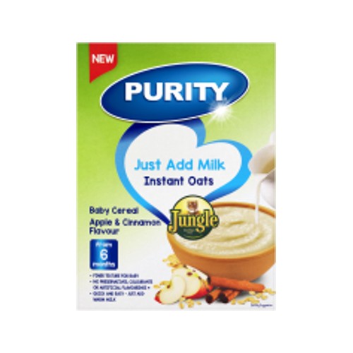Purity Jungle Oats Apple Cinnamon 250g