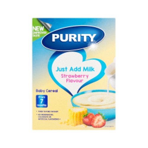 Purity Third Foods Baby Cereal Strawberry Flavour 200g
