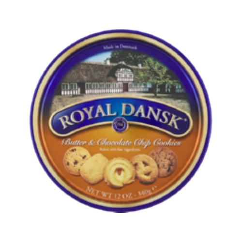 Royal Dansk Butter & Chocolate Chip Cookies 340g