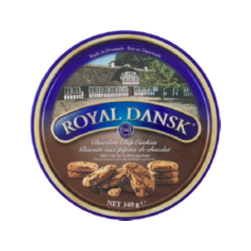 Royal Dansk Chocolate Chip Cookies 340g