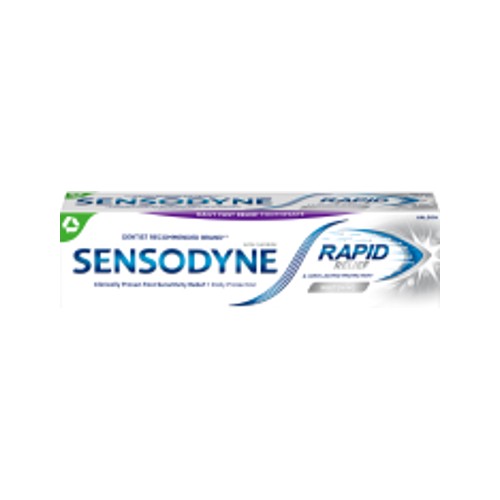 Sensodyne Rapid Relief Whitening Toothpaste 75ml