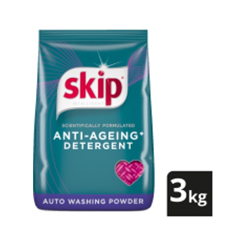 Skip Stain Removal Auto Washing Powder Detergent 3kg