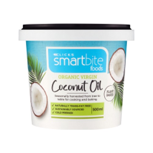 Smartbite Coconut Oil Organic Virgin 500ml