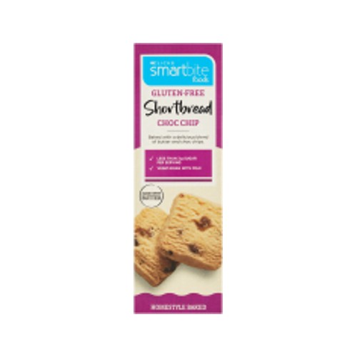 Smartbite Shortbread Choc Chip 125g