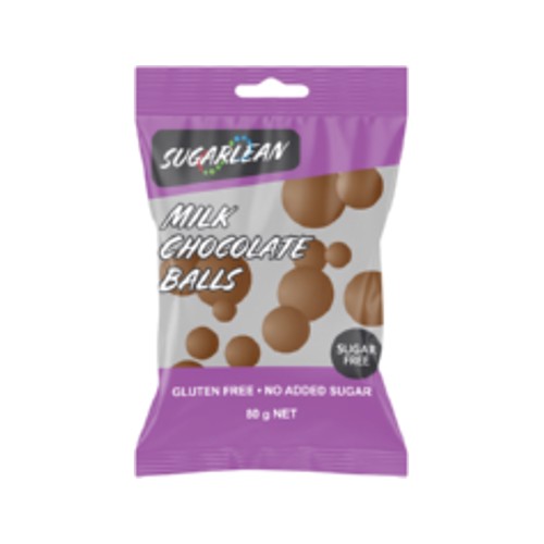 Sugarlean Milk Chocolate Balls 80g