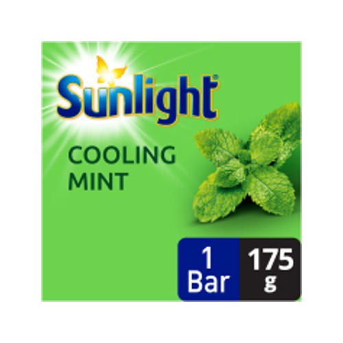 sunlight protect face and body bar soap cooling mint 175g