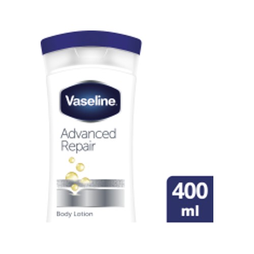 Vaseline Intensive Care Fragrance Free Body Lotion Advanced Dry Skin Repair 400ml