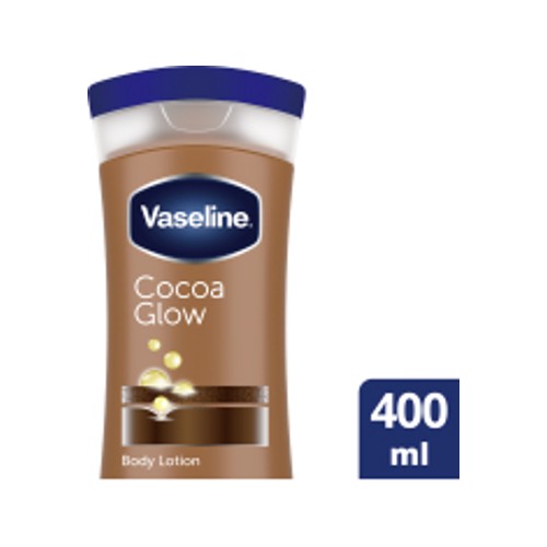 Vaseline Intensive Care Moisturizing Body Lotion for Dry Skin Cocoa Glow 400ml