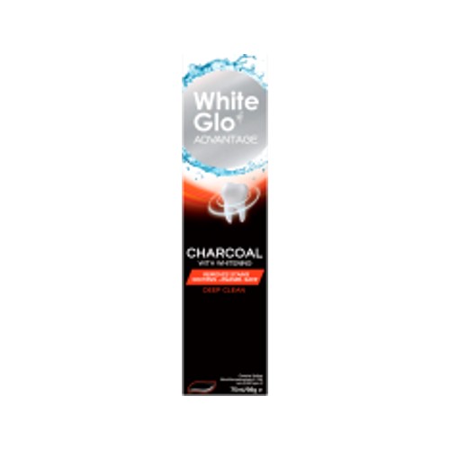 white glo advantage toothpaste charcoal deep clean 75ml
