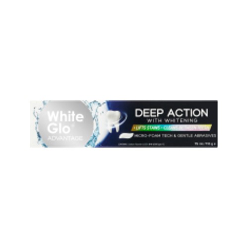 White Glo Deep Action Toothpaste 75ml