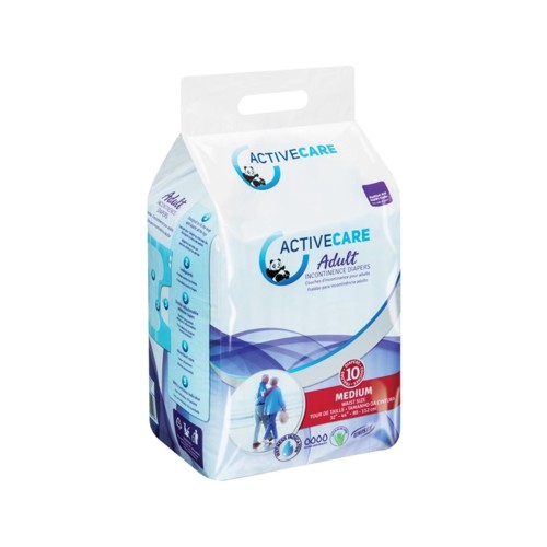 active care adult diapers medium 10s