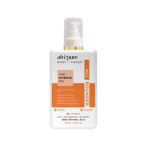 afri pure body oil 180ml all rounder hybrid