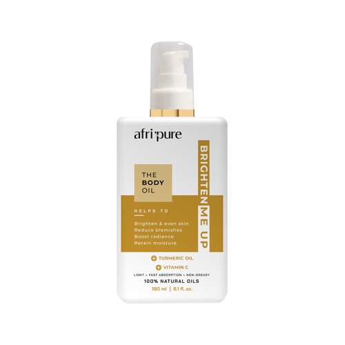 Afri Pure Tumeric and Vit C Body Oil 180ml