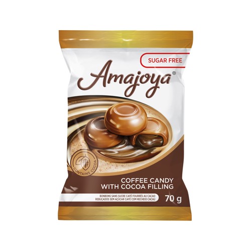 Amajoya Sugar Free Filled 70g Creamy Coffee
