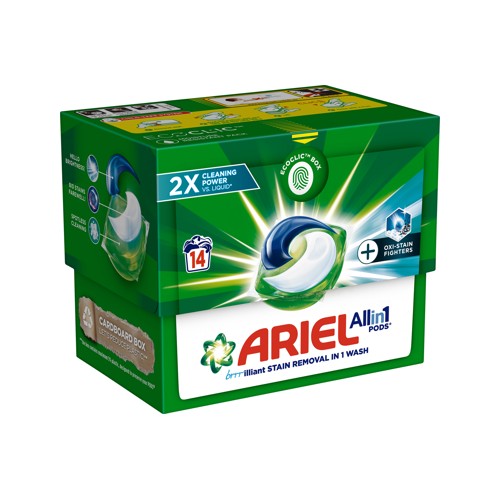ariel power capsules 14s
