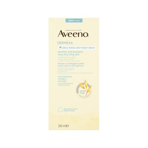 Aveeno Dermexa Emollient Bodywash 300ml