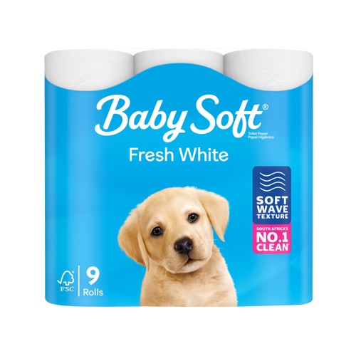 baby soft toilet 2ply 9s