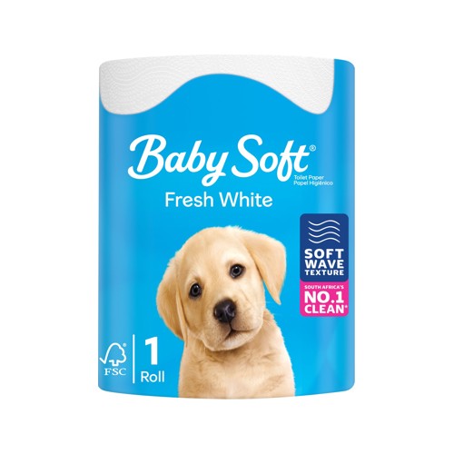 baby soft toilet rolls 2ply singles