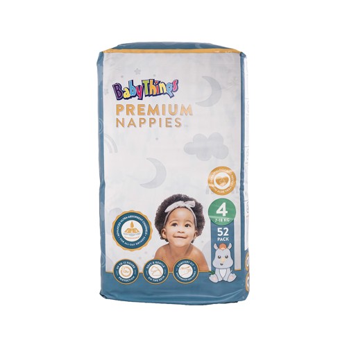 baby things premium diapers size 4 52