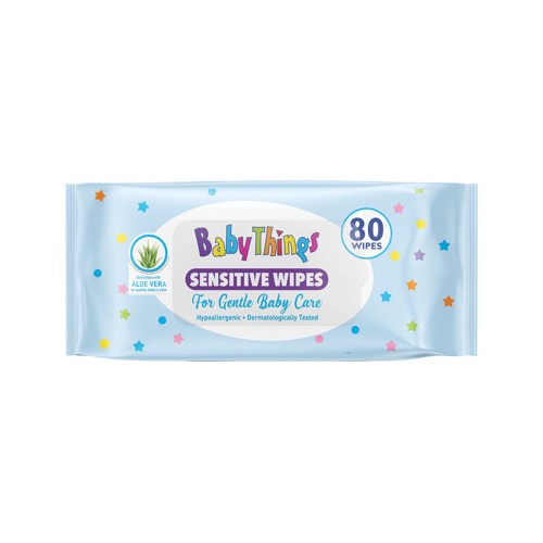 baby things sensitive wipes 80s
