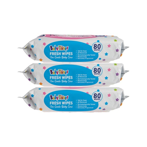 baby things wipes 80s 3pk