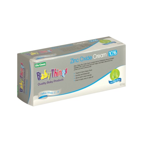 baby things zinc oxide cream 10 100g