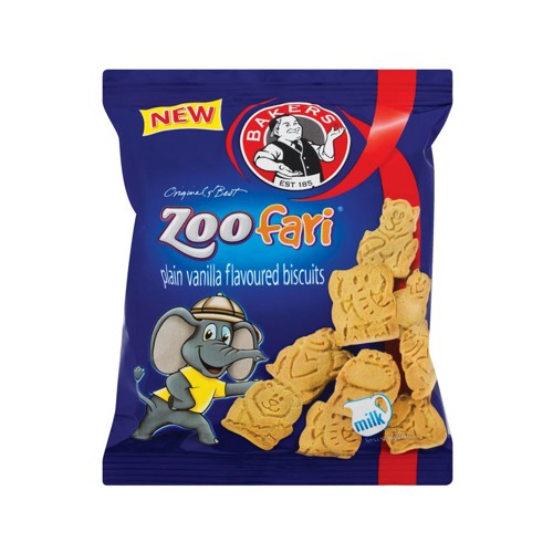 Bakers Biscuits Mini Zoofari