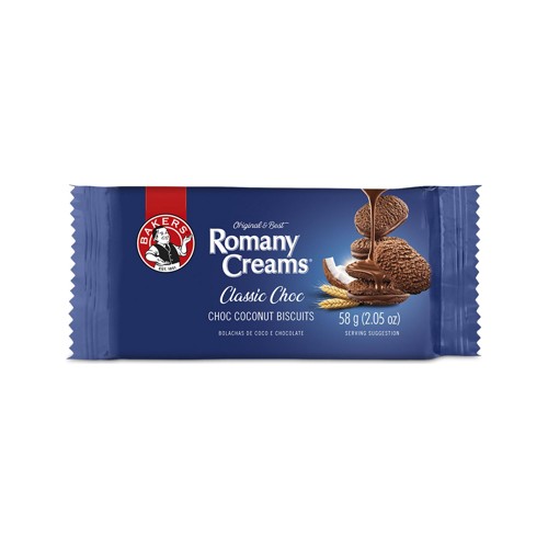 Bakers Biscuits Romany Creams 58g