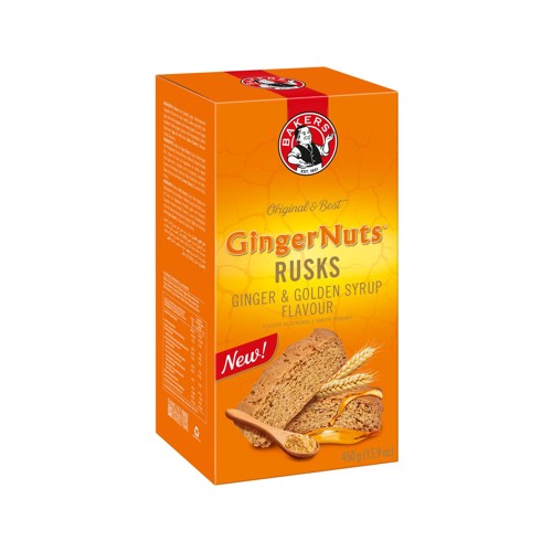 Bakers Ginger Nuts Rusks 450g