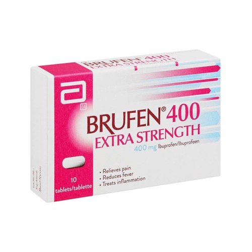 brufen extra strength 400mg tablets 10s