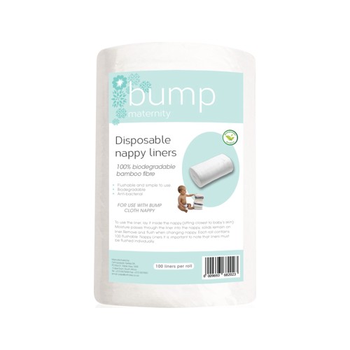 bump maternity disposable bamboo nappy liners