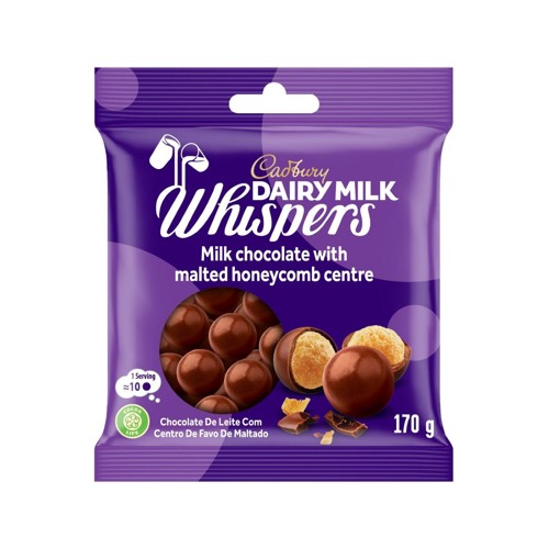 Cadbury Dairy Milk Whispers 170g 20ca