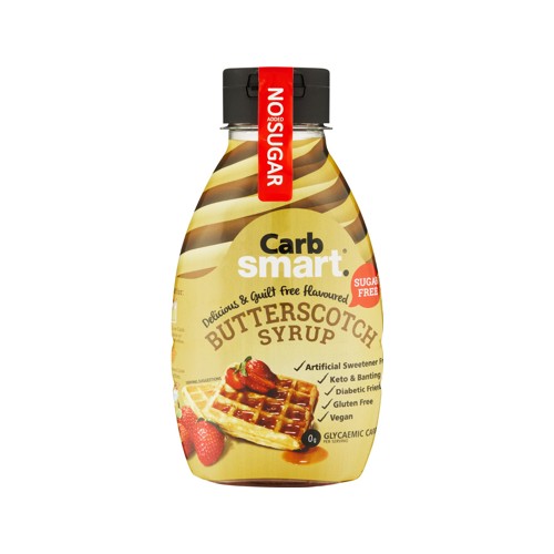 Carbsmart Syrup 300mlbutterscotch