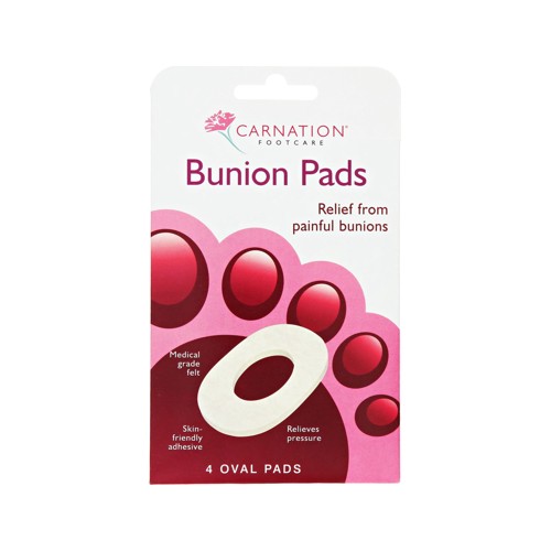Carnation Bunion Pads 4s