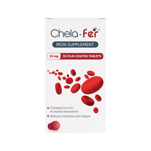 Chela-Fer Iron 15mg 30 Tabs