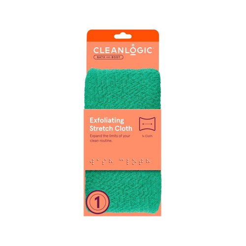 Cleanlogic Bath & Body Exfoliating Stretch Cloth