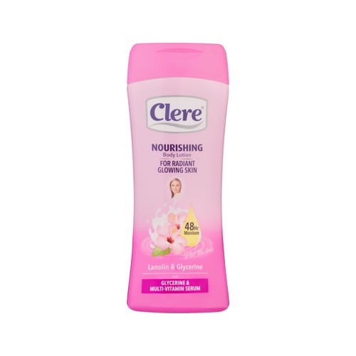 Clere Body Lot 400ml Lanolin Glycerine