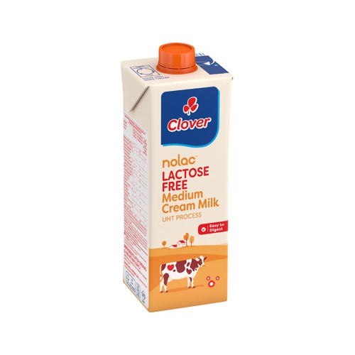 Clover Nolac Uht Lactose Free Milk 1lt