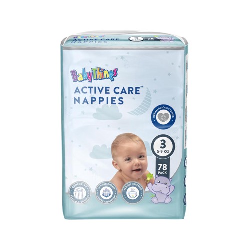 dis-chem baby things active care diapers 78s s3