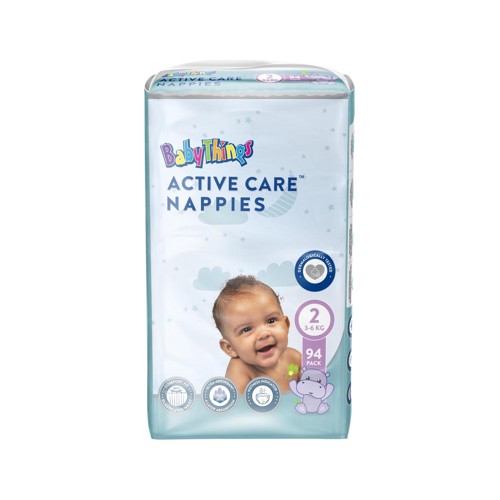 dis-chem baby things active care diapers 94s s2
