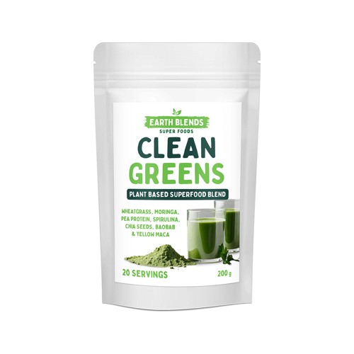 Earthblends Clean Greens Superfood Blend