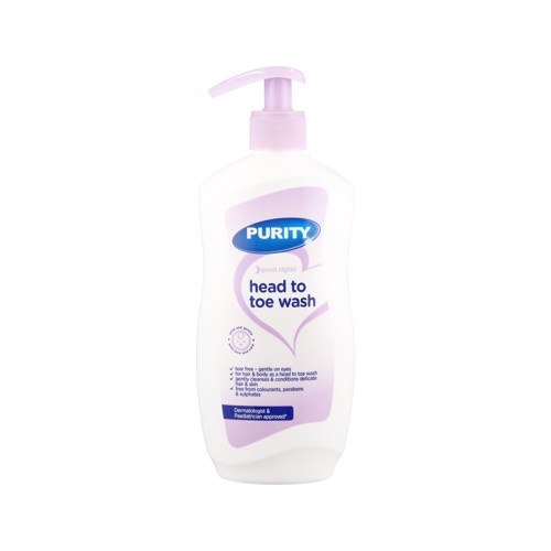 elizabeth anne head to toe wash 500ml good nights