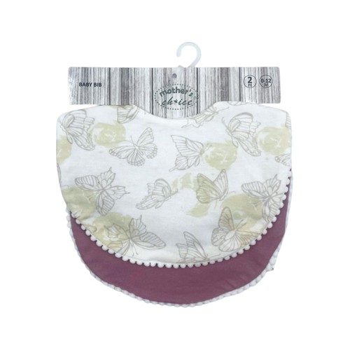 Every Mothers Choice Fancy Bibs Butterfly 2 pack