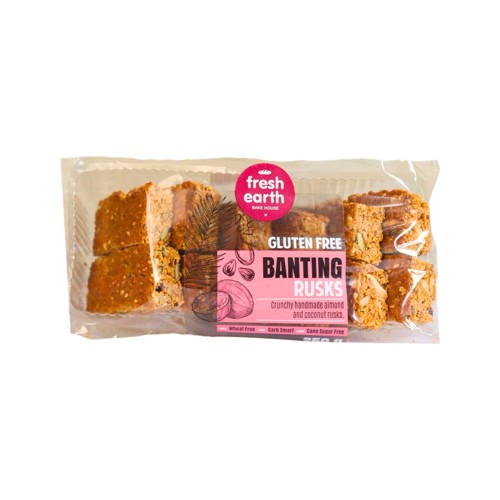 Fresh Earth Banting Rusks 250g
